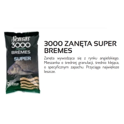Sensas Zanęta 3000 Super Bremes 1kg